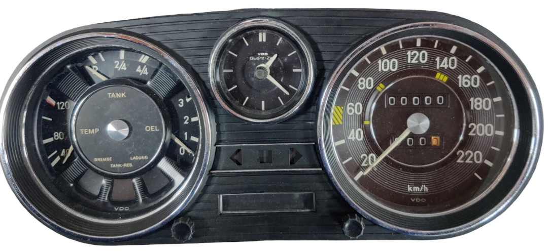 Mercedes W114 W115 Instrumententafel W=0,8625 160 km/h