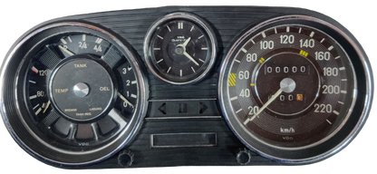 Mercedes W114 W115 Instrumententafel W=0,8625 160 km/h