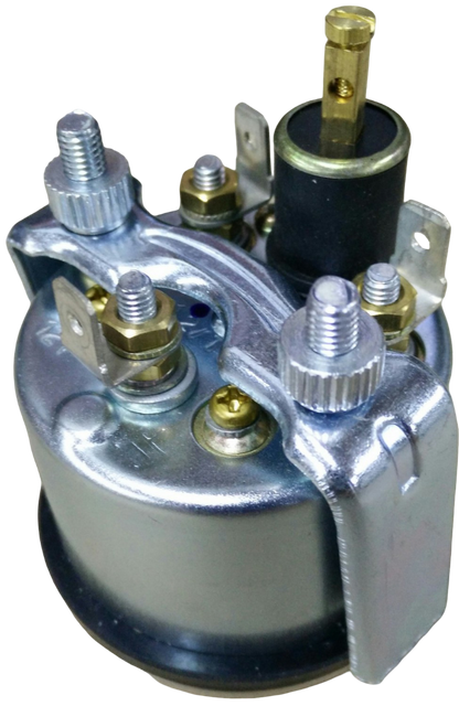 Oil temperature thermometer gauge with thermistor