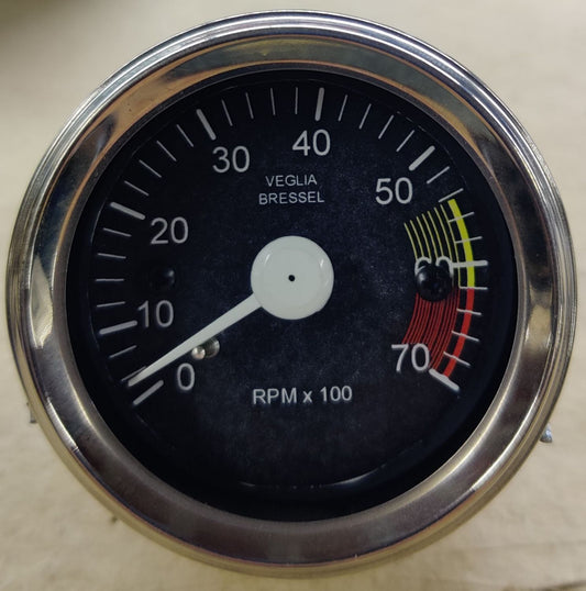 Cuentarrevoluciones cuentavueltas 52mm diámetro 12v estilo Renault
