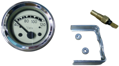 Reloj termómetro temperatura agua con termoresistencia 60MM 12V