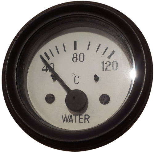 12-Volt-52-mm-Wassertemperaturthermometer-Uhr