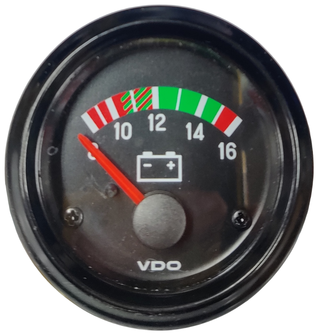 Voltímetro VDO 52mm 12V