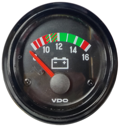 Voltímetro VDO 52mm 12V