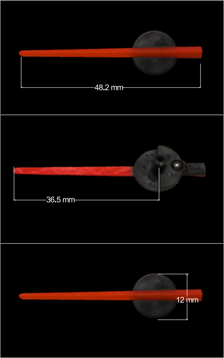 Aguja para velocímetro 48.2mm