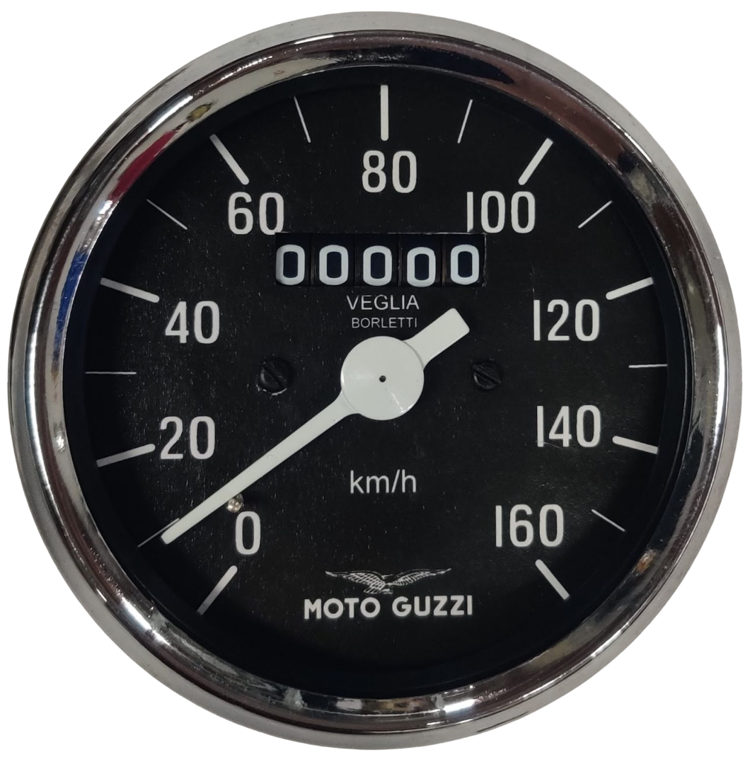 Speedometer/odometer. Moto Guzzi Falcone Civile