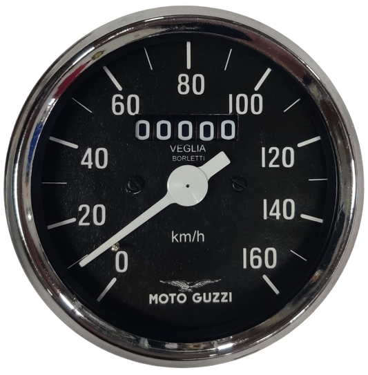Speedometer/odometer. Moto Guzzi Falcone Civile