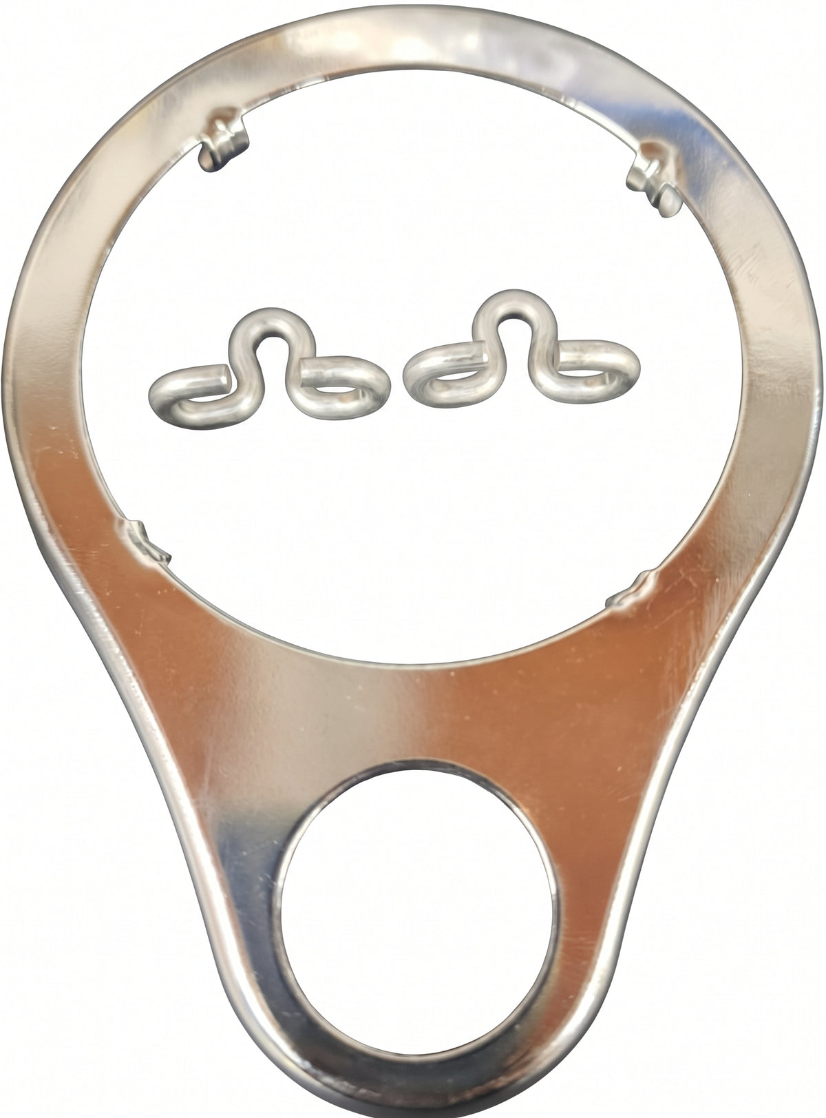 Soporte con ganchos para velocímetro cuentakm. Bultaco, Ossa