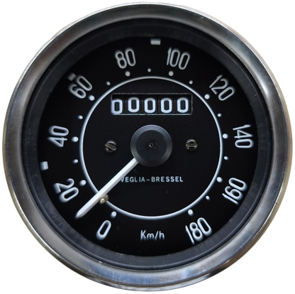 Geschwindigkeitsmesser/Kilometerzähler. Bultaco Metralla MKII Veglia