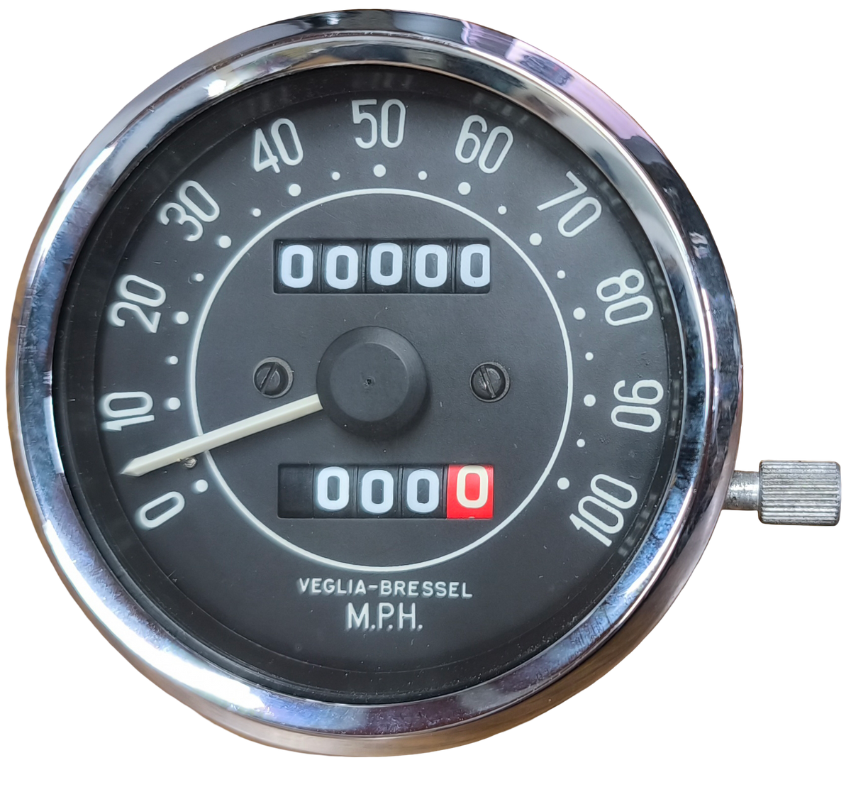Genuine MPH speedometer for Bultaco Alpina, Frontera, Lobito, Matador, Montadero, Striker