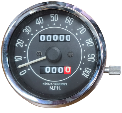 Genuine MPH speedometer for Bultaco Alpina, Frontera, Lobito, Matador, Montadero, Striker