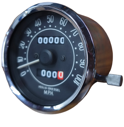 Genuine MPH speedometer for Bultaco Alpina, Frontera, Lobito, Matador, Montadero, Striker