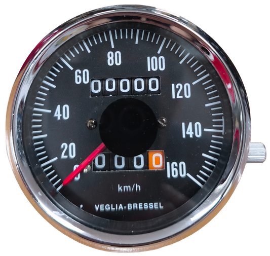 Tachometer/Kilometerzähler. Original Bultaco Matador.