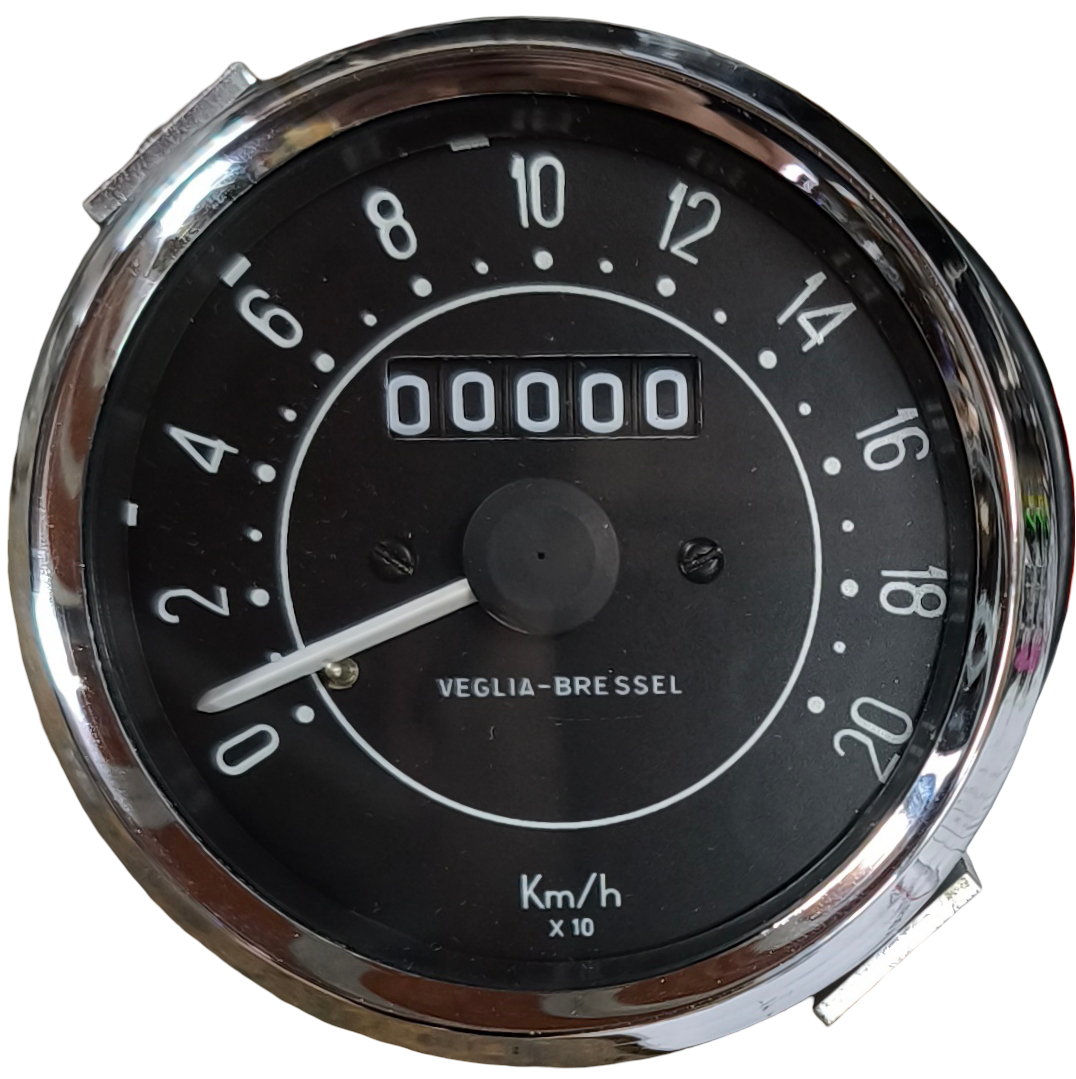 Geschwindigkeitsmesser/Kilometerzähler. Bultaco MKII Veglia