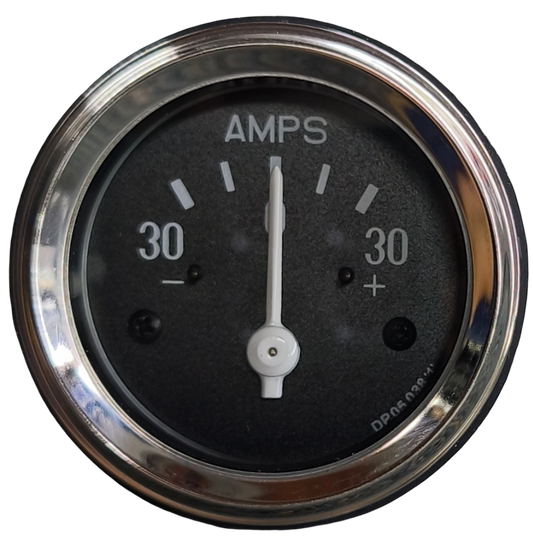Amperemeter 52 mm. 30-0-30