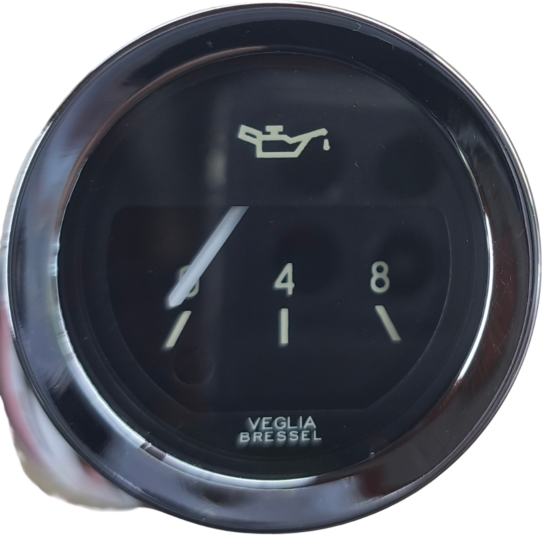 Oil pressure gauge. Veglia Bressel 12v