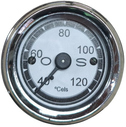 Reloj termómetro temperatura de agua mecánico OS