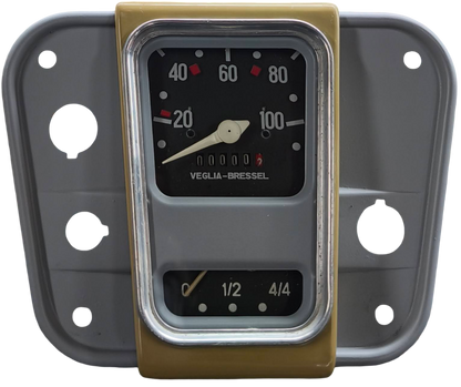Tachometer/Kilometerzähler. Citroën 2 CV