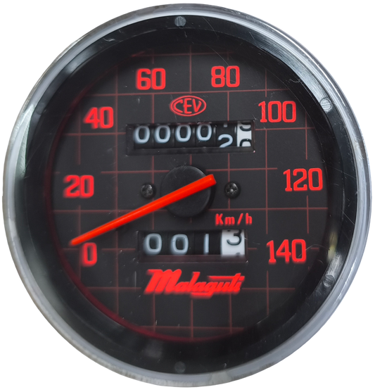 Tachometer/Kilometerzähler. Malaguti