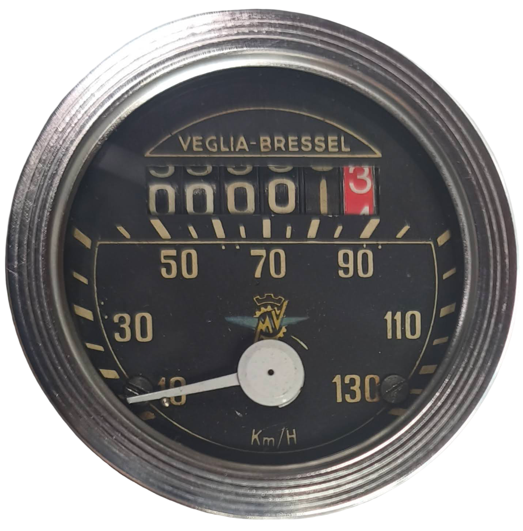 Genuine restored Bultaco Mercurio (Veglia) speedometer