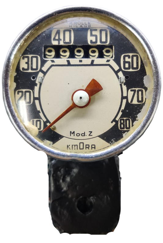 Speedometer/odometer. A. Rolle Milano