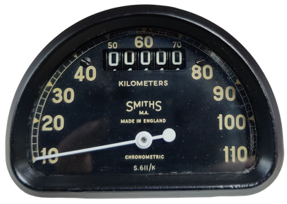 Velocímetro cuentakm. cronométrico Ariel, BSA, Norton, Triumph, Smiths S.611/K