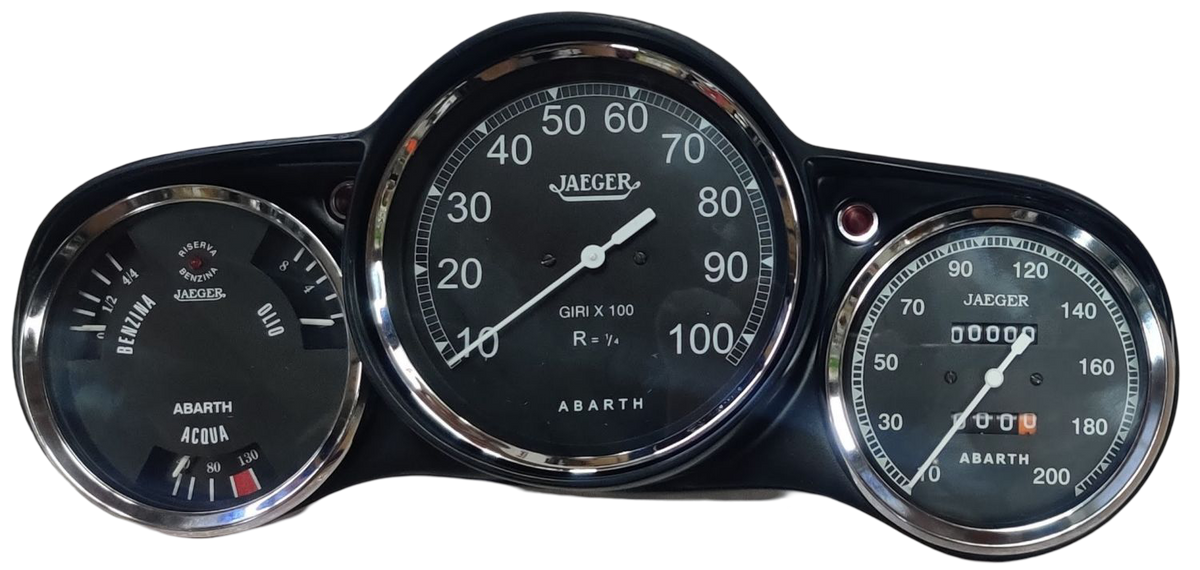 Instrument panel 600 Abarth 10000 RPM