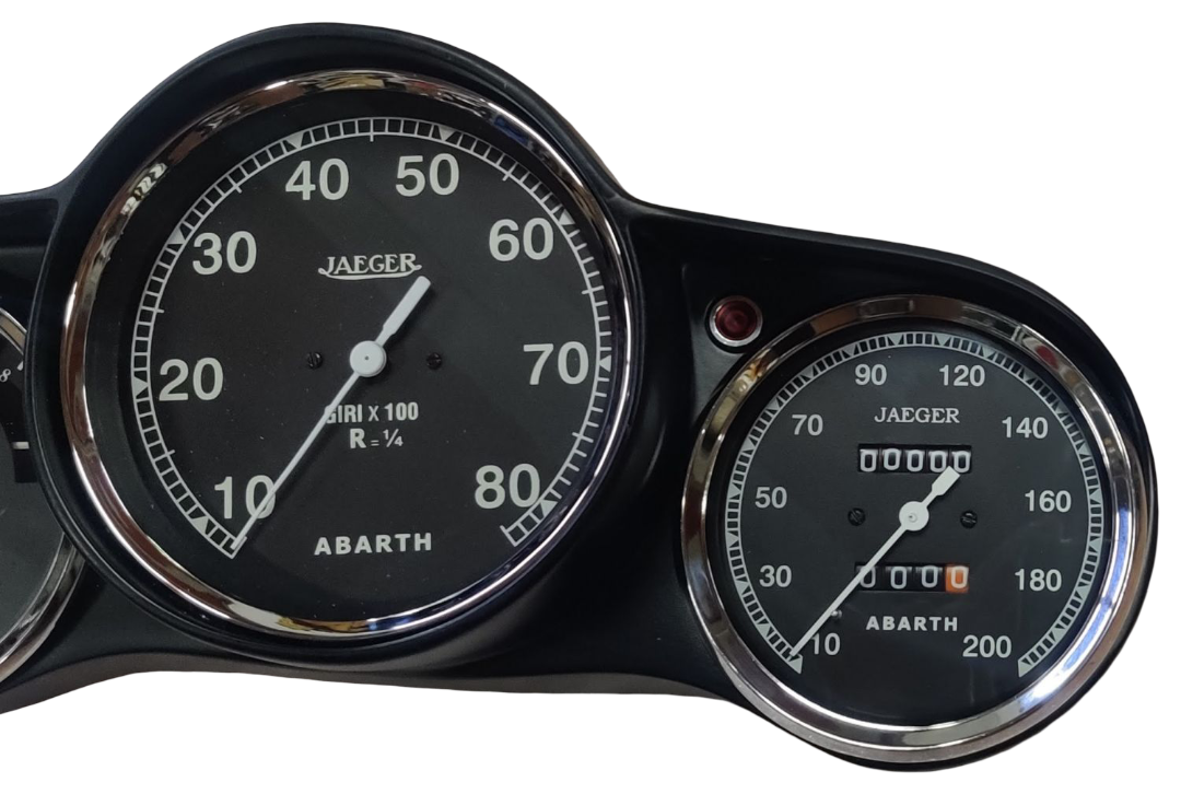 Instrument panel 600 Abarth 8000 RPM