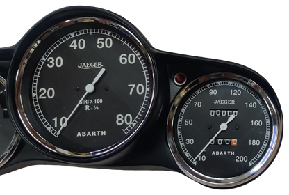 Instrument panel 600 Abarth 8000 RPM