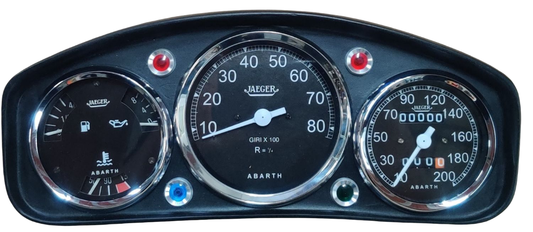 Instrumententafel des Abarth 600