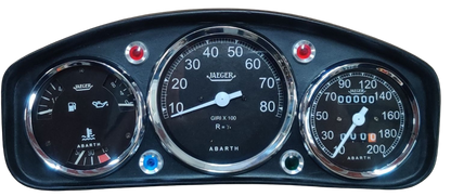 Instrumententafel des Abarth 600