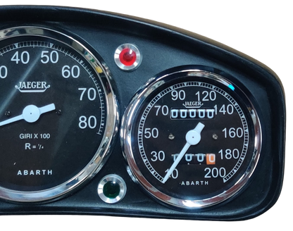 Instrumententafel des Abarth 600