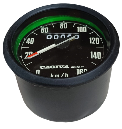 Geschwindigkeitsmesser/Kilometerzähler. Cagiva