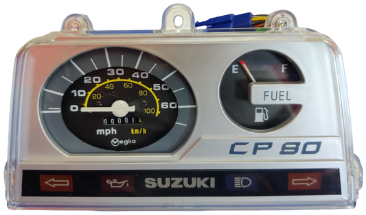 Suzuki CP80 Speedometer Instrument Cluster Miles