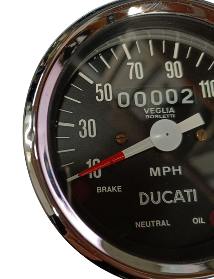 MPH Speedometer Ducati Bevel 750GT 860 GTS GT 900 SD Darmah (Miles)