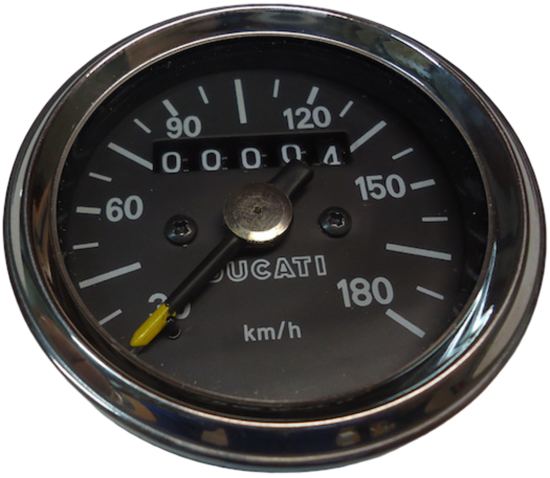 Tachometer/Kilometerzähler. Ducati 24h Road Scrambler