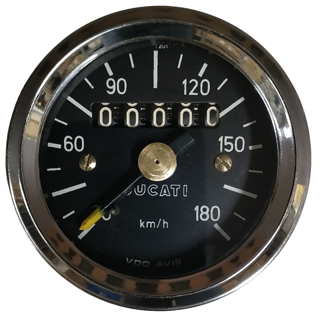 Tachometer/Kilometerzähler. Ducati 24h. Original Road Scrambler