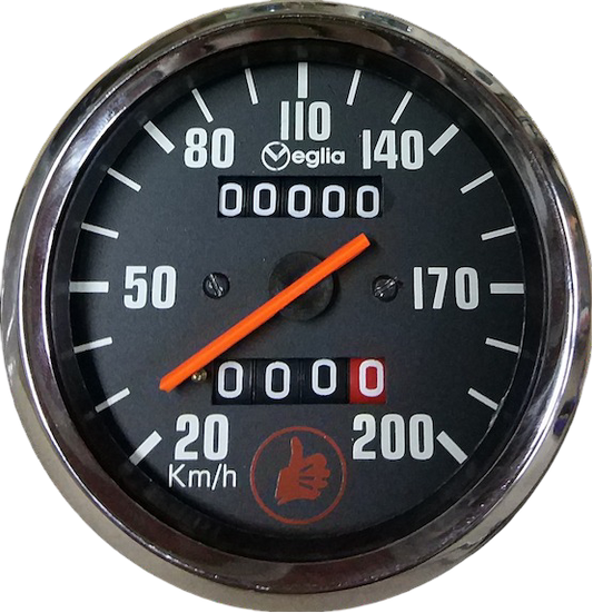 Tachometer/Kilometerzähler. Originaler Bultaco Metralla GTS