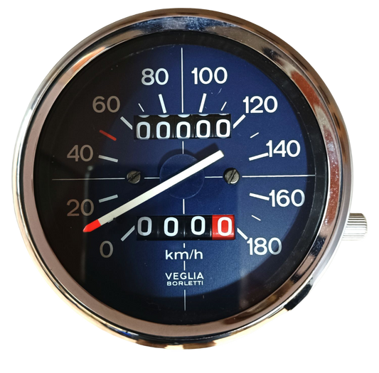 Speedometer/odometer. Moto Guzzi V 50 III VEGLIA