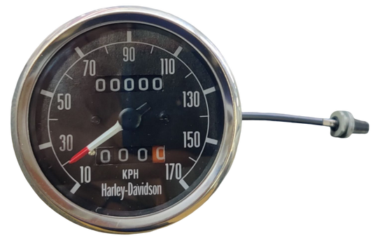 Geschwindigkeitsmesser/Kilometerzähler. Harley-Davidson 80 mm