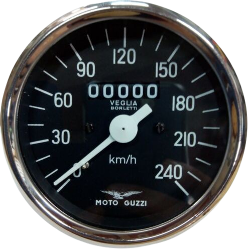 Speedometer/odometer. Moto Guzzi V7 Special, V7 Sport, 750 S Veglia