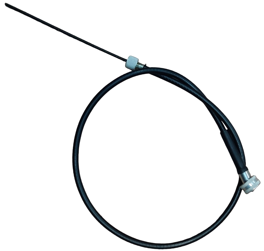 Tachowelle und -hülle. Derbi 350 850-mm-Ritzel.