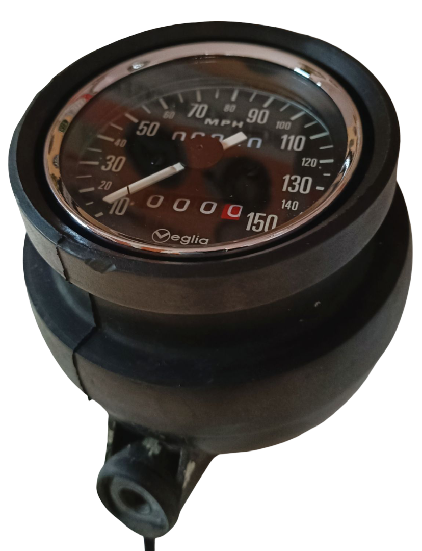 Triumph T140 T160 Veglia Speedometer/Odometer with Bracket