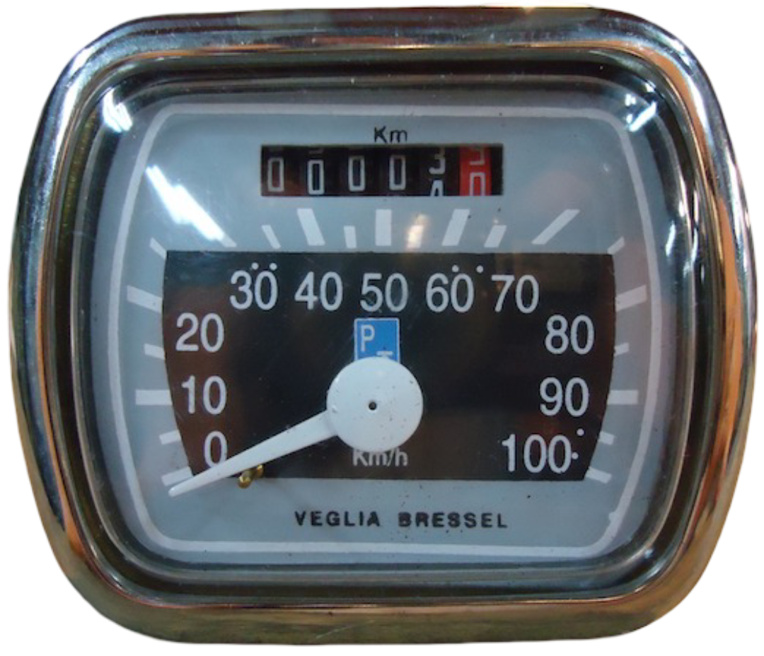 Tachometer/Kilometerzähler. Vespa 125