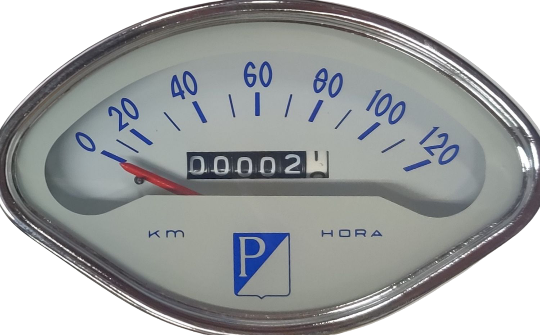 Vespa Sprint 150-GS, 160 speedometer