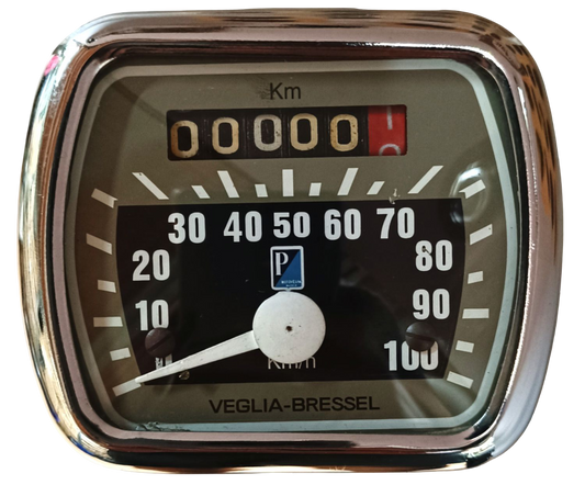 Vespa 125 Original restaurierter Tachometer/Kilometerzähler