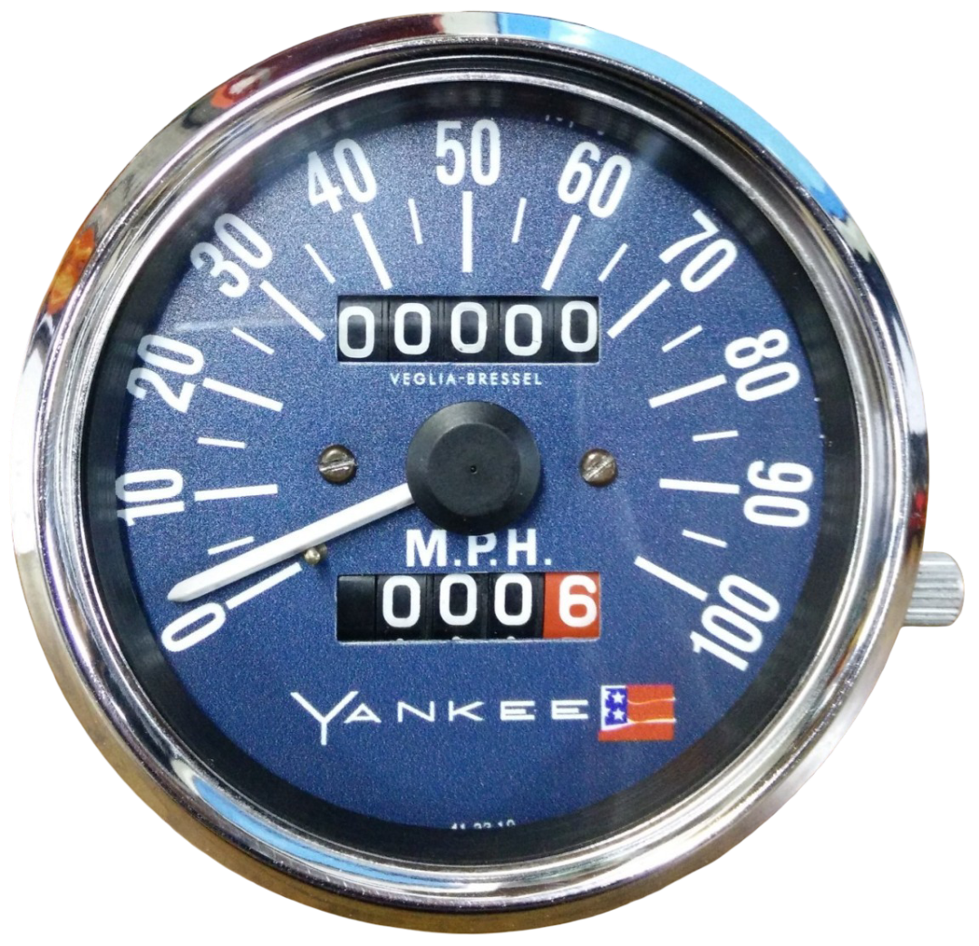 Ossa Yankee MPH speedometer