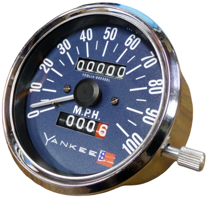 Ossa Yankee MPH speedometer